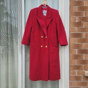 Vintage cherry coat